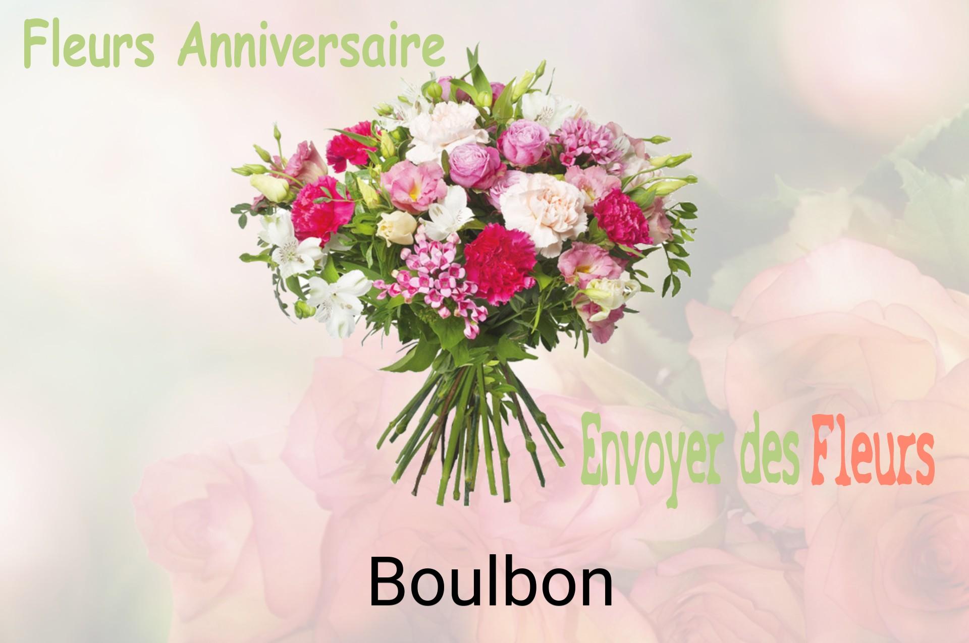Bouquet de fleurs d’anniversaire livré à Boulbon